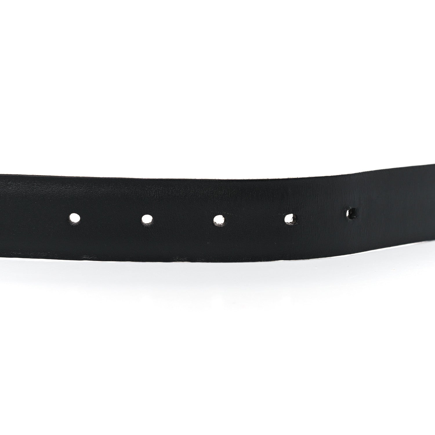 Louis Vuitton Calfskin 30mm Neogram LV Belt 95 38 Black 6 of 8