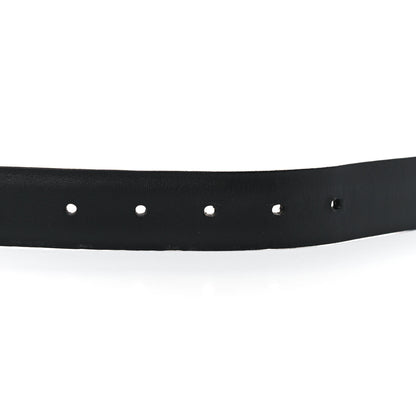 Louis Vuitton Calfskin 30mm Neogram LV Belt 95 38 Black 6 of 8