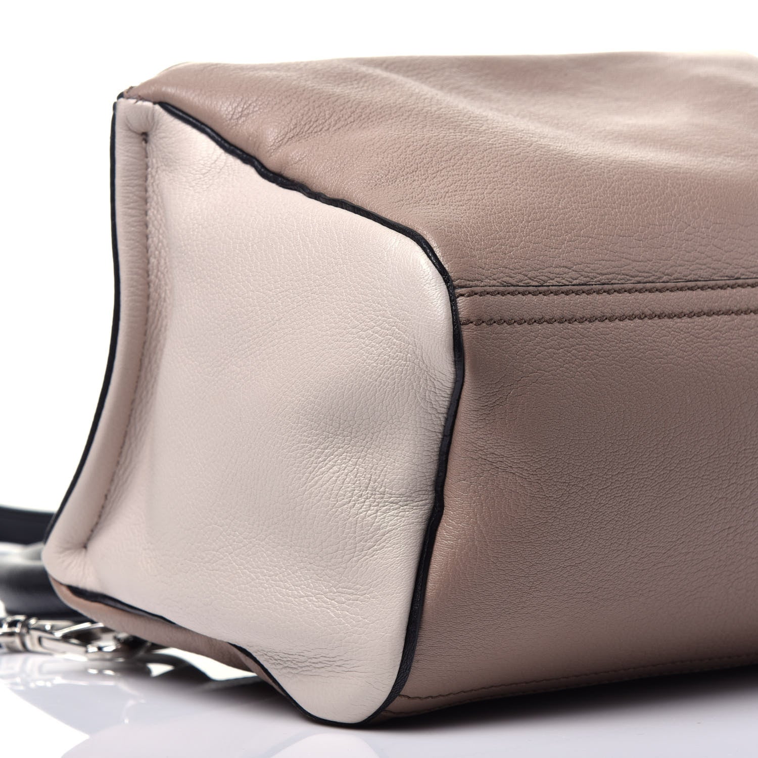 Givenchy Sugar Goatskin Small Bi-Color Pandora Natural 16 of 19