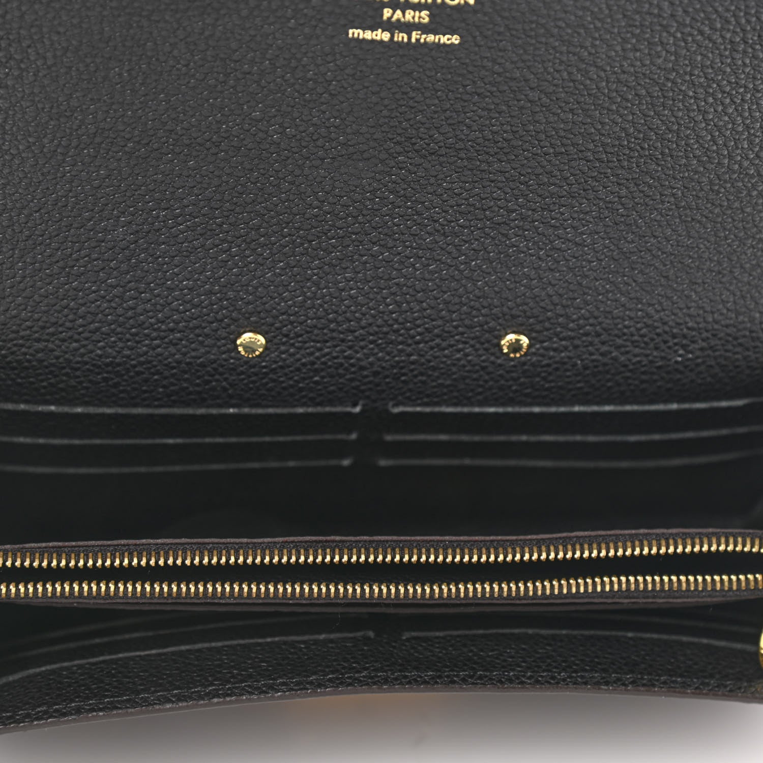 Louis Vuitton Monogram Pallas Wallet Black 5 of 7