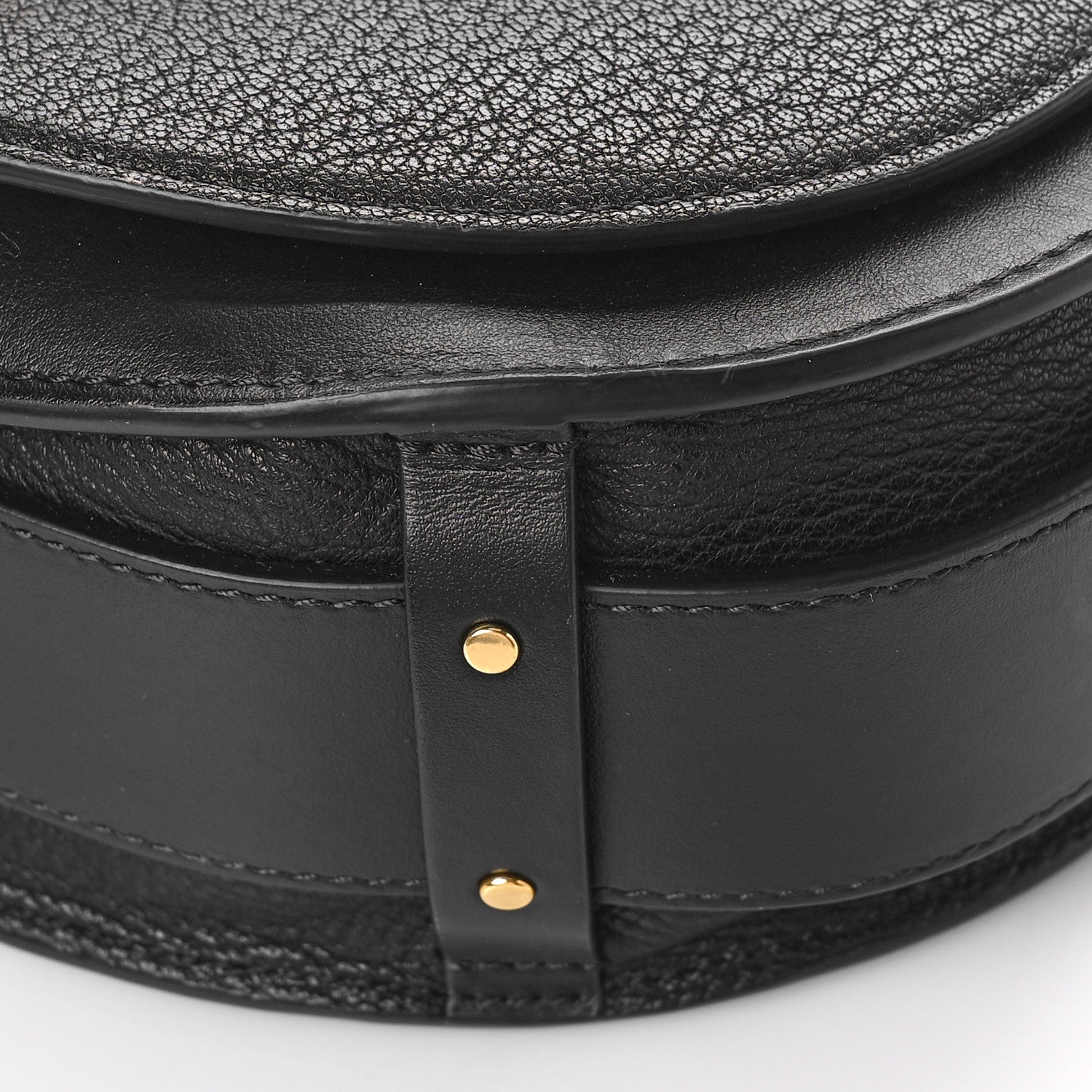 Chloe Grained Calfskin Large Tess Bag Black 9 of 9