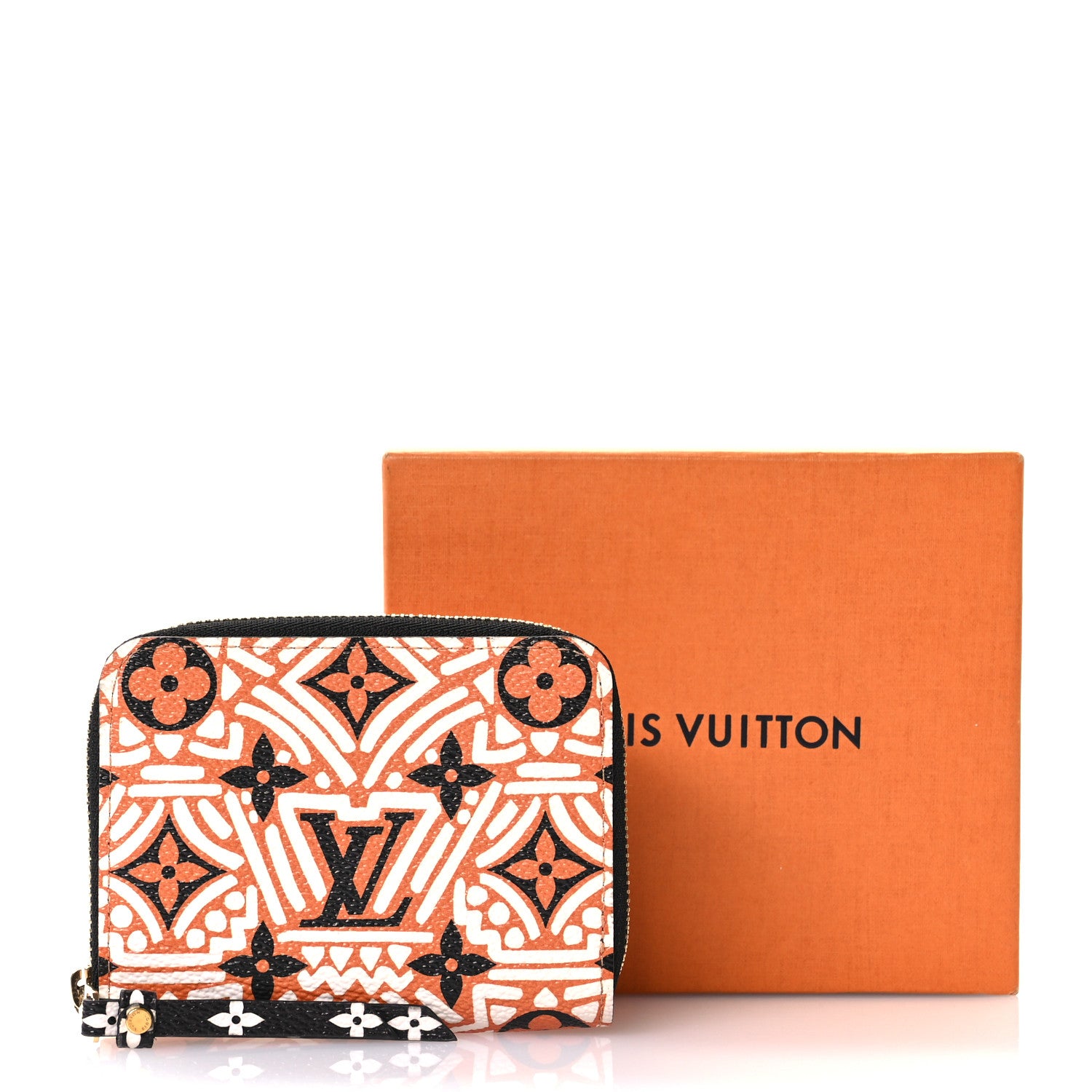 Louis Vuitton Monogram Giant Crafty Zippy Coin Purse Creme Caramel 8 of 8