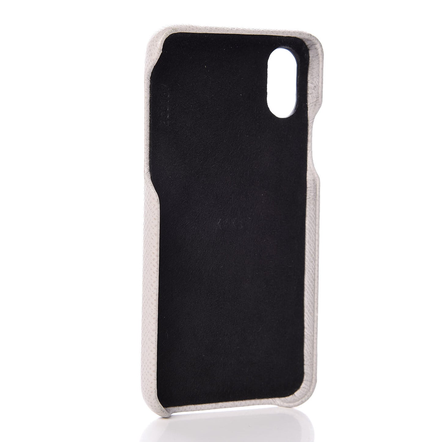 Monogram Taiga iPhone X/XS Bumper White