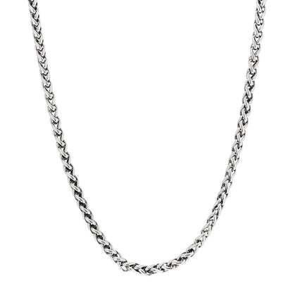 David Yurman Sterling Silver 4mm Wheat Chain Necklace 1 of 5