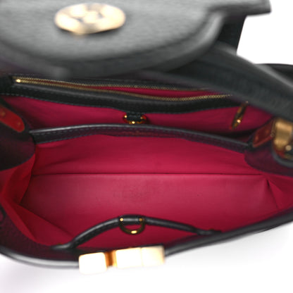 Louis Vuitton Taurillon Capucines BB Black 5 of 9