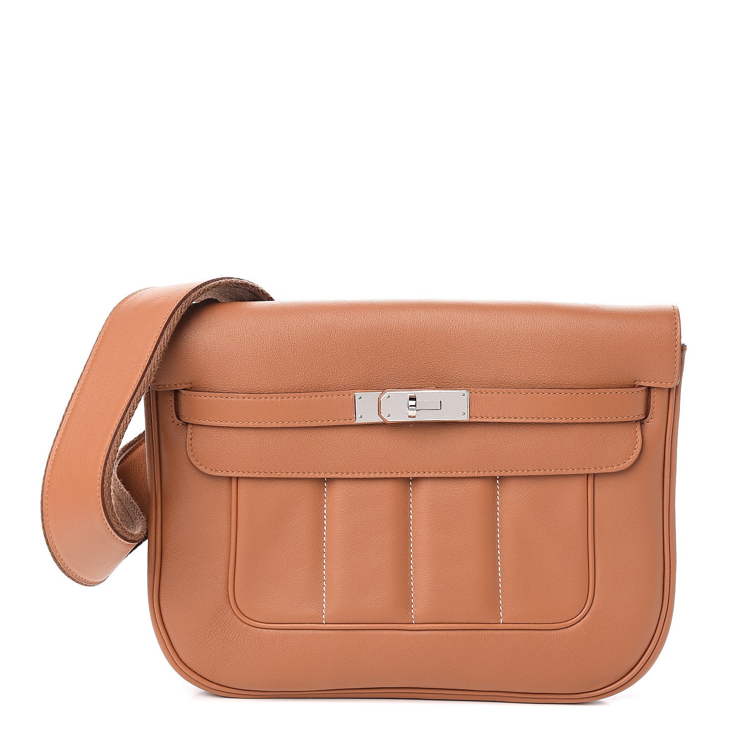 Hermes Veau Swift Sac Berline 28 Gold 1 of 10