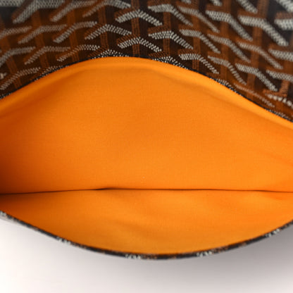 Goyard Goyardine Sainte Marie Soft Clutch Black 6 of 8