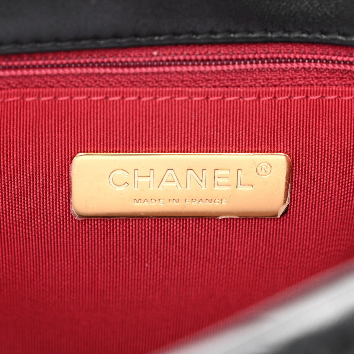 Chanel Lambskin Quilted Medium Chanel 19 Flap Black 6 of 10
