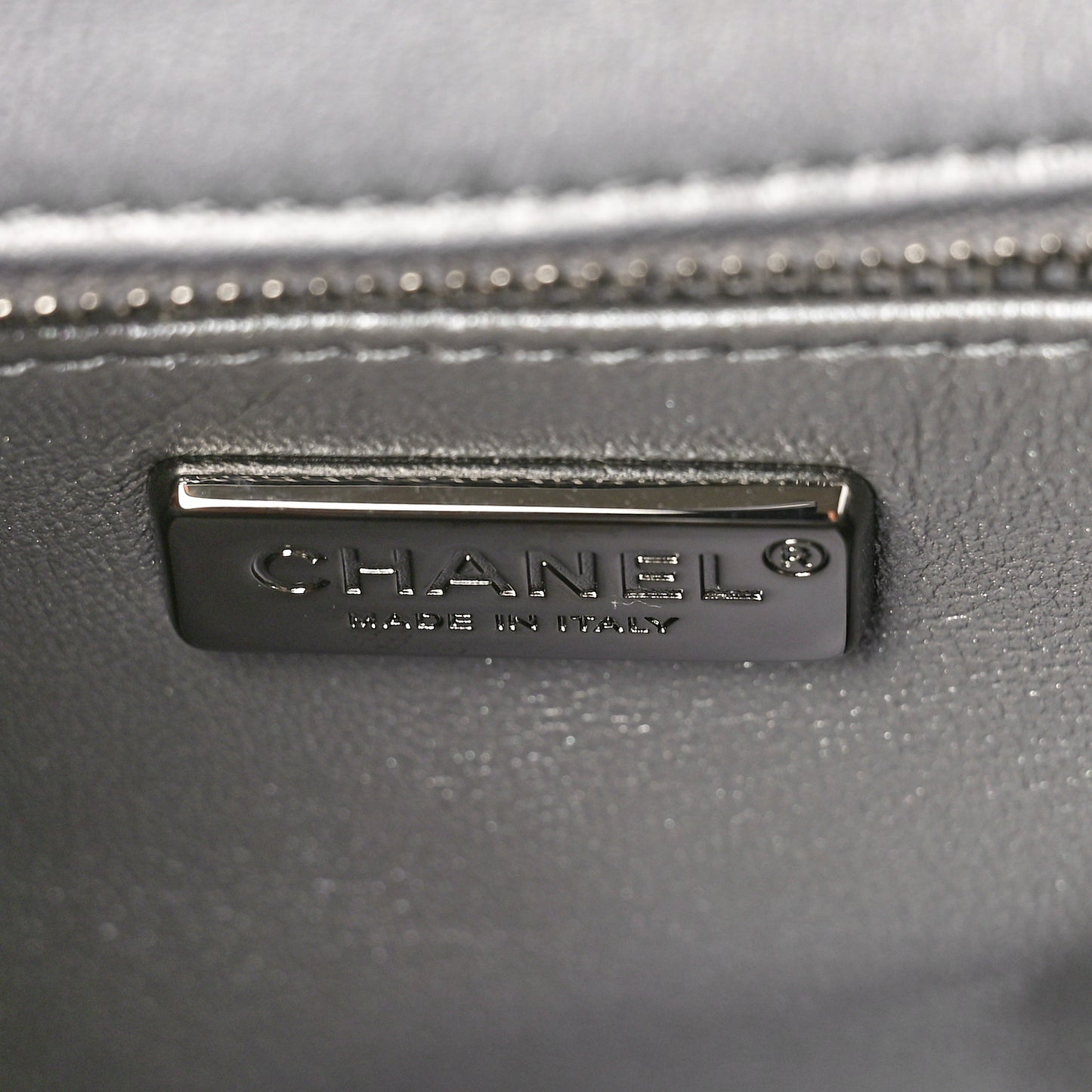 Sequin Small Single Flap Silver