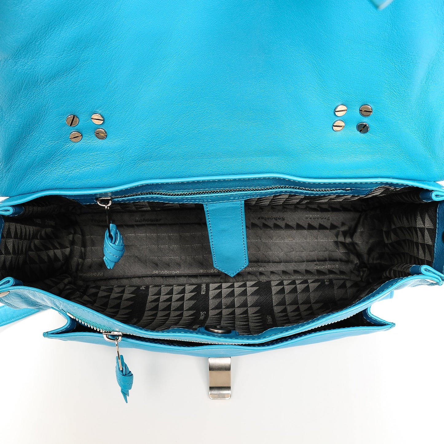Lambskin Medium PS1 Satchel Turquoise