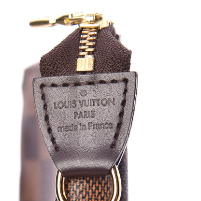 Louis Vuitton Damier Ebene Mini Pochette Accessories 6 of 8