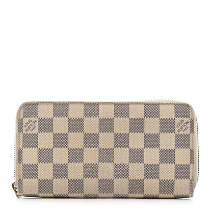 Louis Vuitton Damier Azur Zippy Wallet 1 of 9
