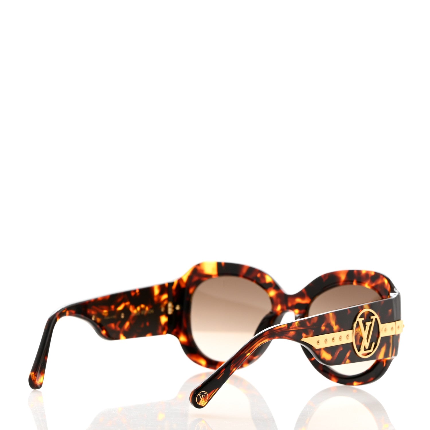 Louis Vuitton Acetate Paris Texas Sunglasses Z1133E Dark Tortoise 4 of 8