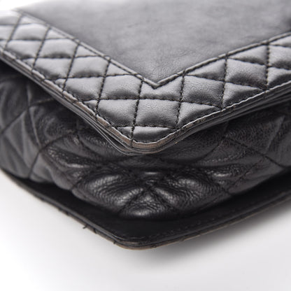 Chanel Calfskin New Medium Boy Reverso Flap Black 14 of 19