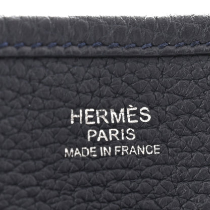 Hermes Taurillon Clemence Evelyne III Bleu Nuit 7 of 13