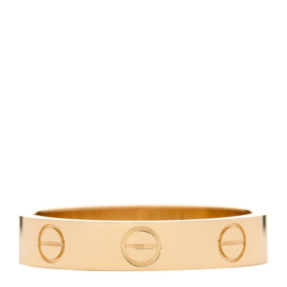 Cartier 18K Yellow Gold 3.5mm LOVE Wedding Band Ring 52 6 2 of 4