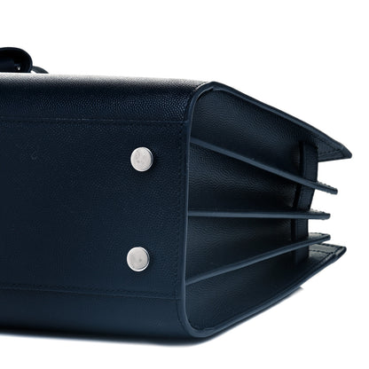 Saint Laurent Grain De Poudre Baby Sac De Jour Denim Blue 5 of 7