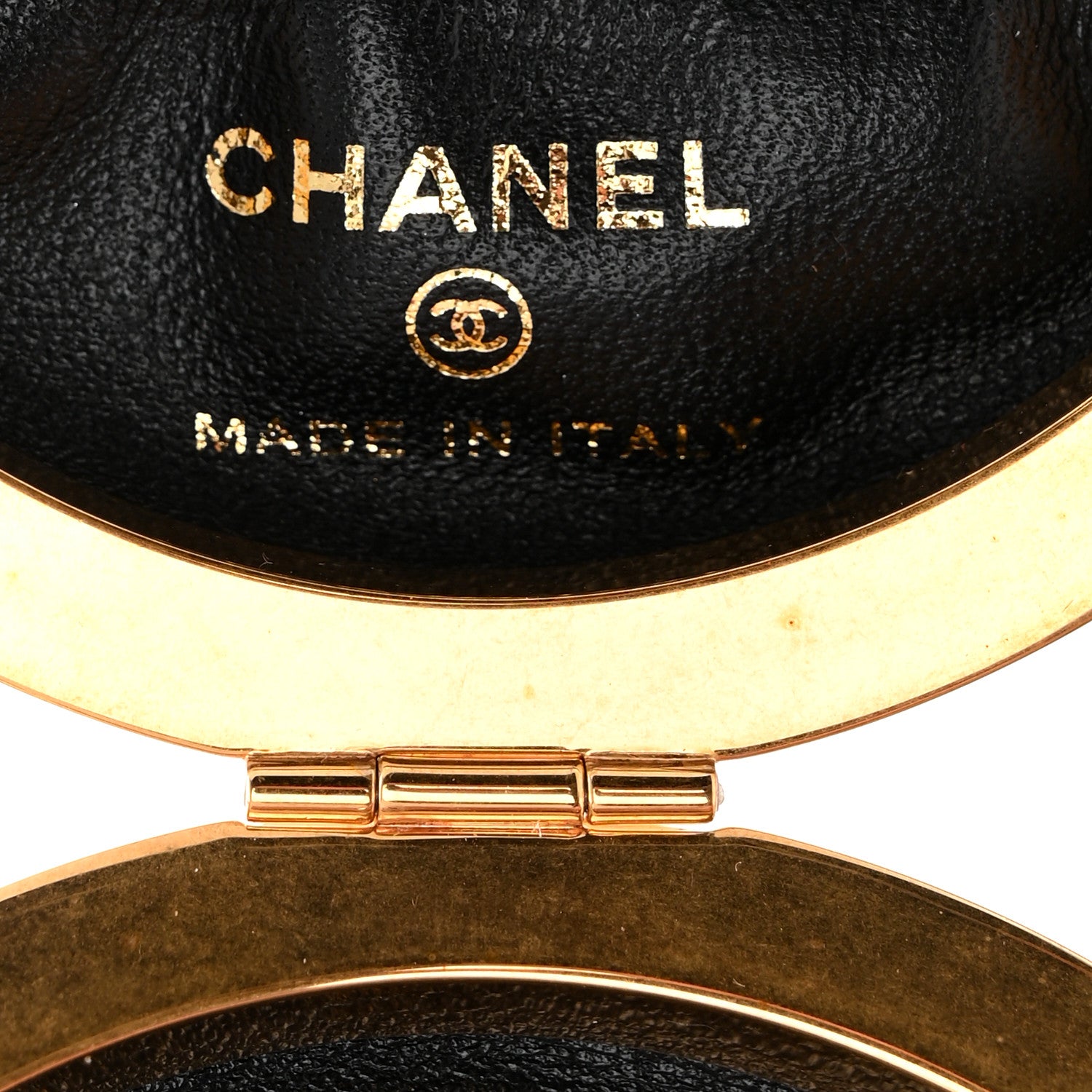 Chanel Lambskin Quilted Sphere Minaudiere Chain Clutch Black 6 of 10