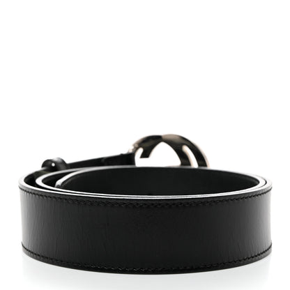 Gucci Calfskin Interlocking G 40mm Belt 90 36 Black 2 of 5