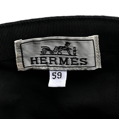 Hermes Trench Canvas Serena Eperon d'Or Cap 59 Black 8 of 8