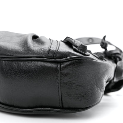 Balenciaga Agneau Arena Monochrome Le Cagole Shoulder Bag XS Black 11 of 11