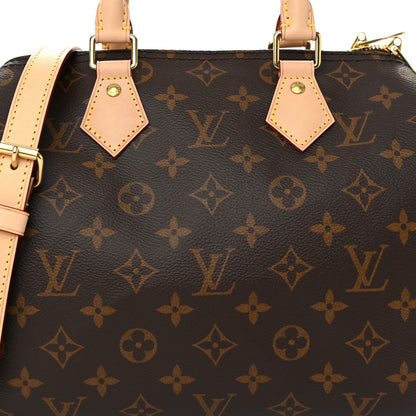 Louis Vuitton Monogram Speedy Bandouliere 25 7 of 9