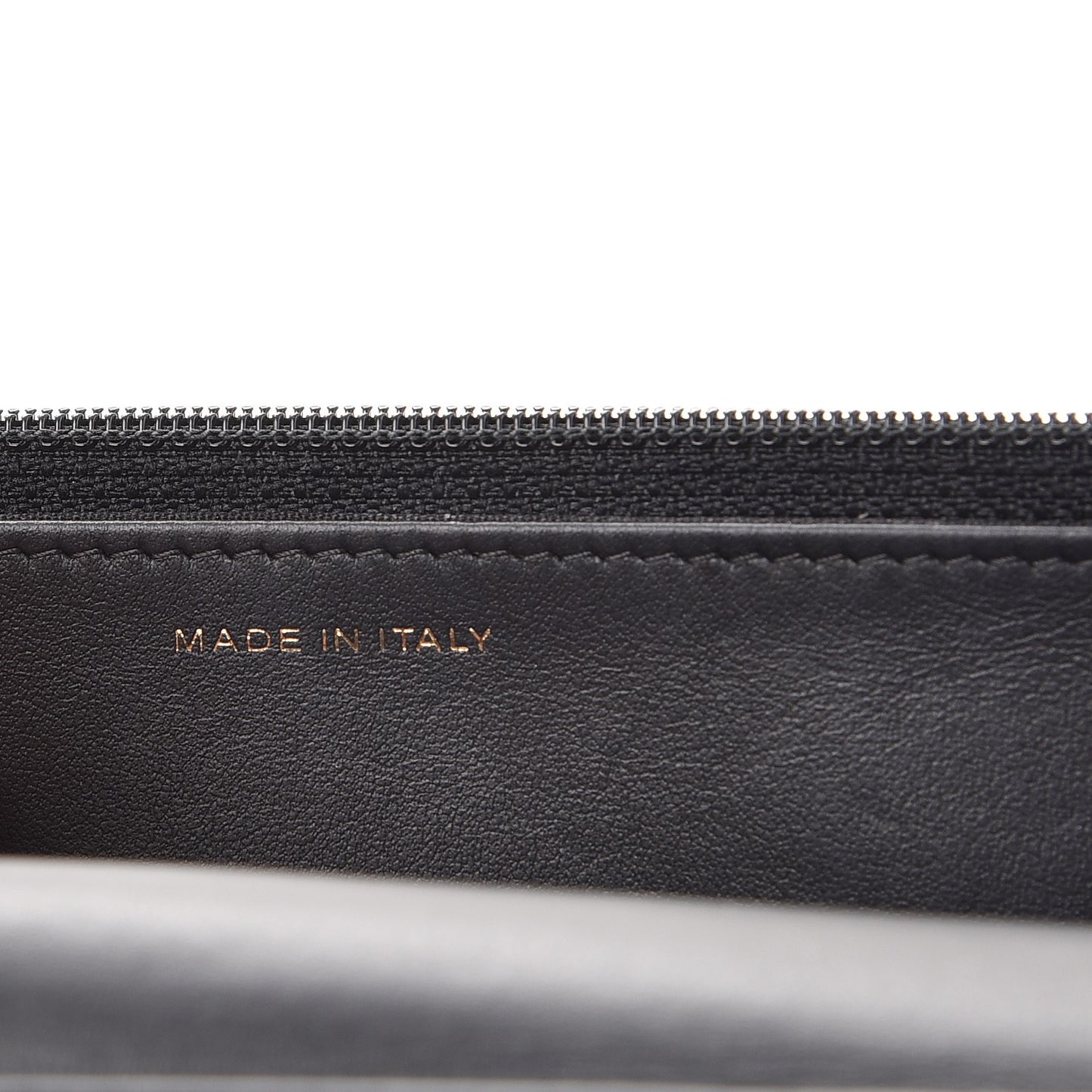 Caviar Quilted Boy Wallet On Chain WOC Black