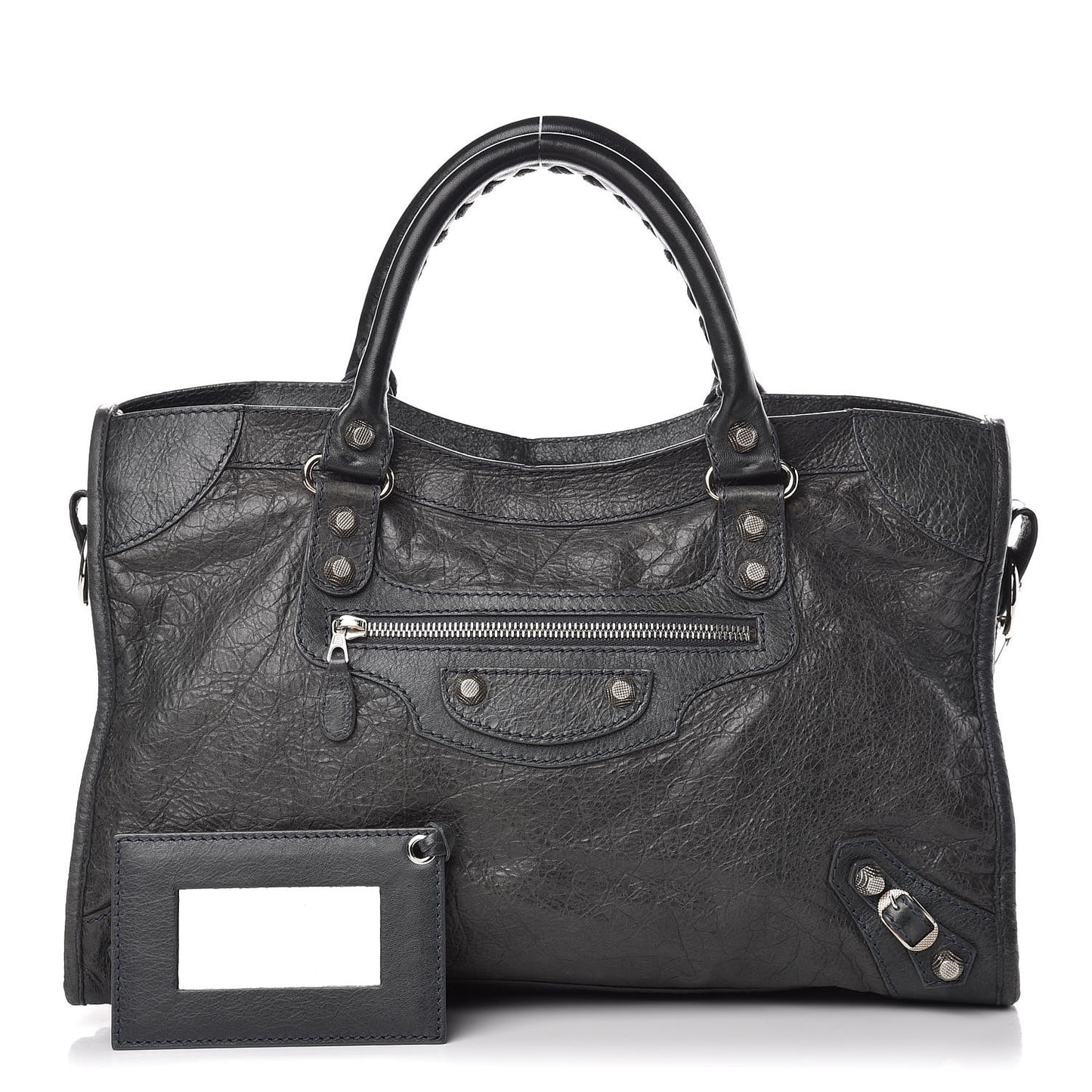 Agneau Giant 12 Silver Hardware City Anthracite