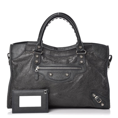 Balenciaga Agneau Giant 12 Silver Hardware City Anthracite 1 of 12