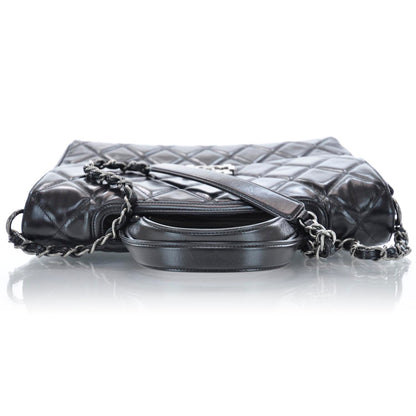 Chanel Calfskin Quilted Boy Bag Black 5 of 9