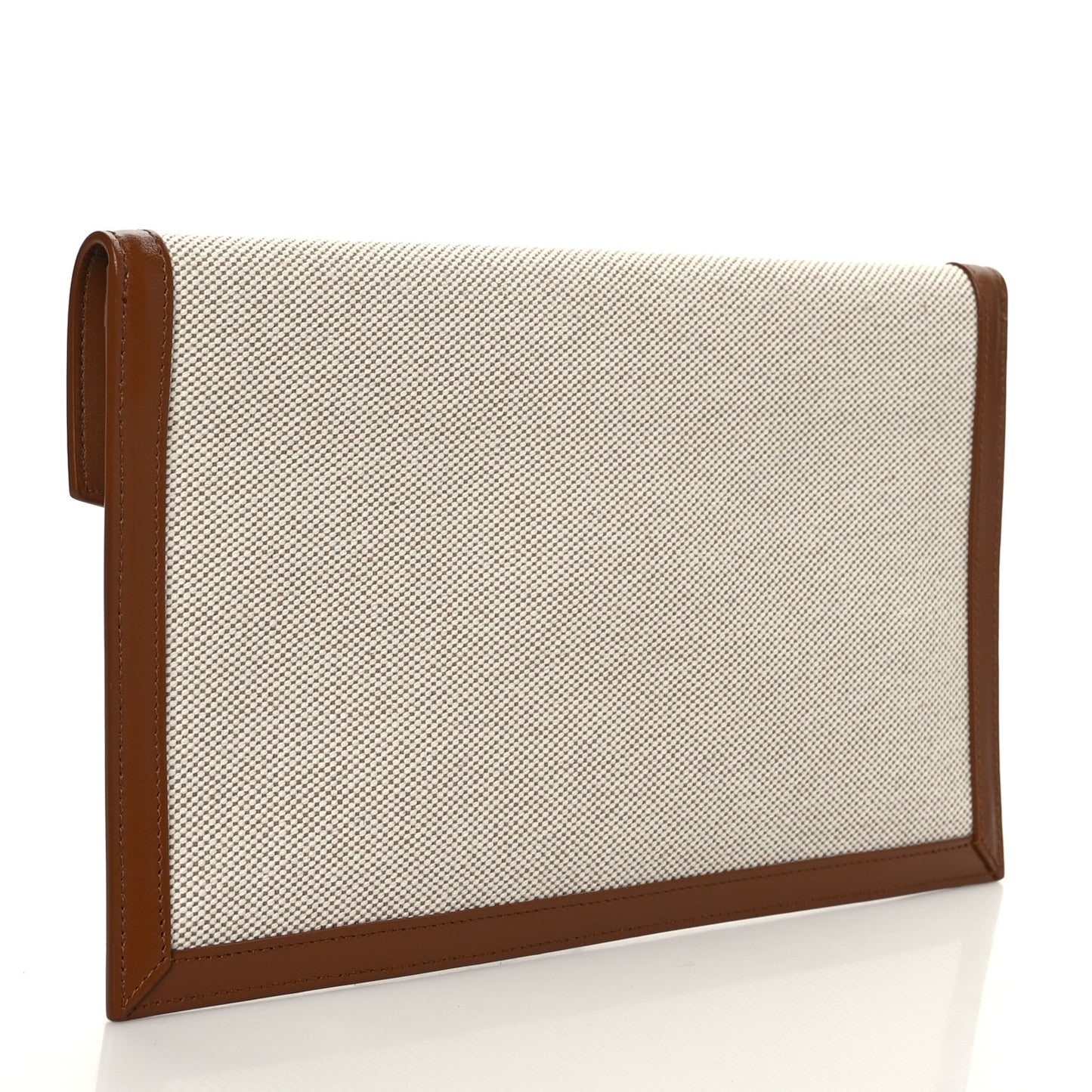 Canvas Uptown Pouch Natural Beige Brick
