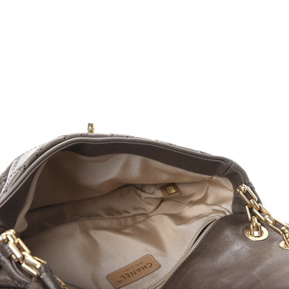 Chanel Calfskin Quilted Retro Chain Flap Dark Grey 5 of 11