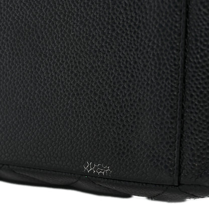 Chanel Caviar Quilted Petit Shopping Tote PST Black 12 of 12