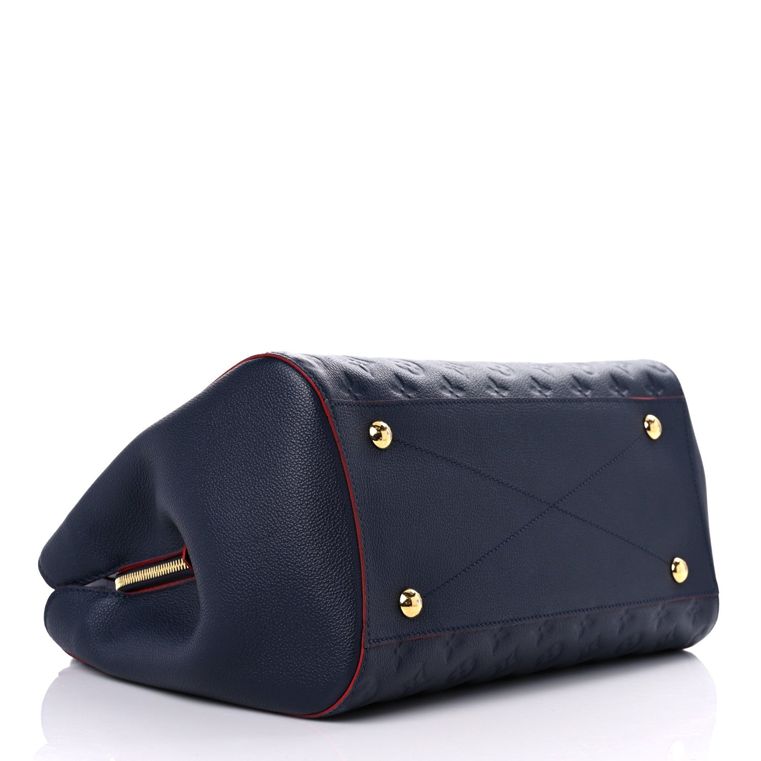 Louis Vuitton Empreinte Montaigne GM Marine Rouge 4 of 20