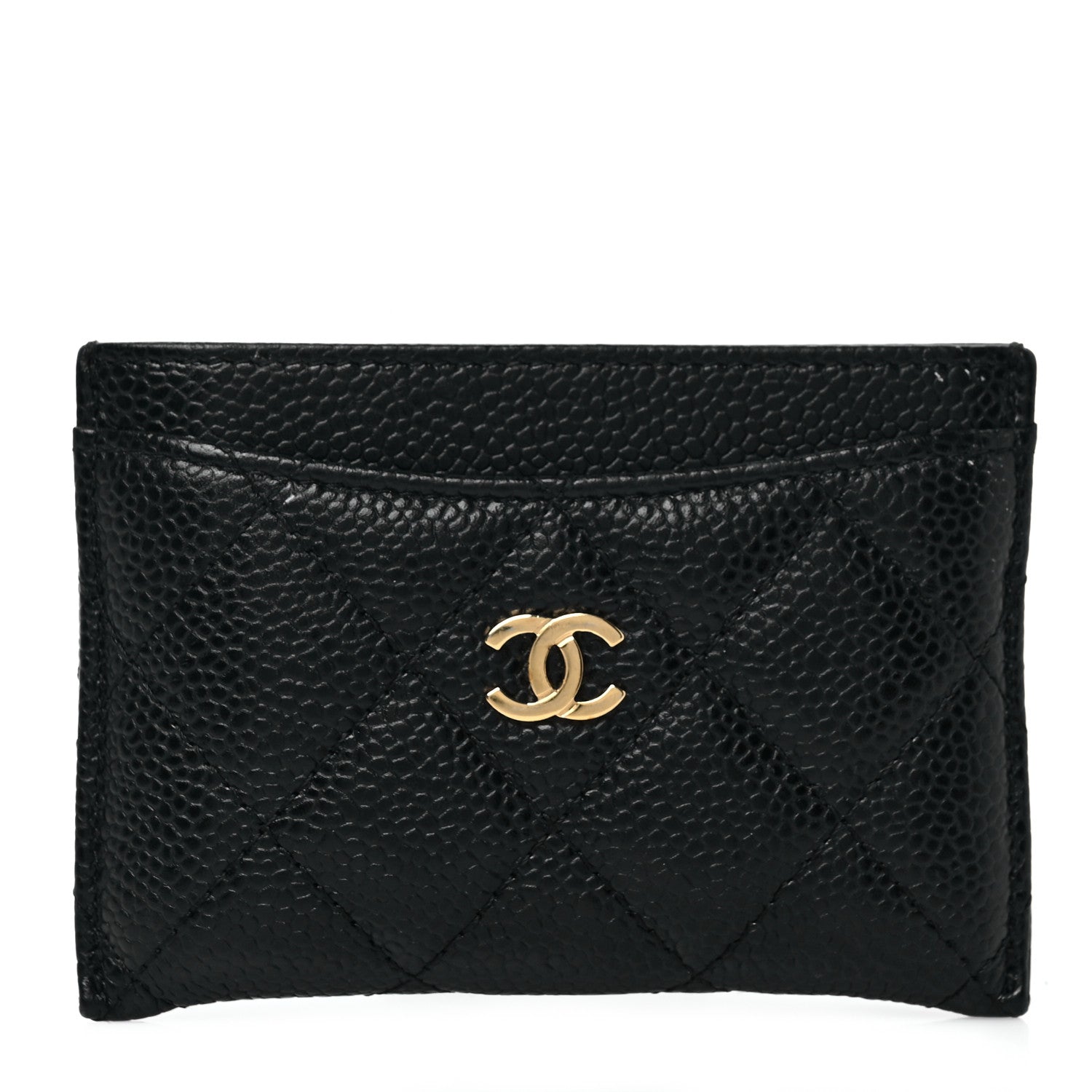 Chanel Caviar Quilted Card Holder Black 1 of 8