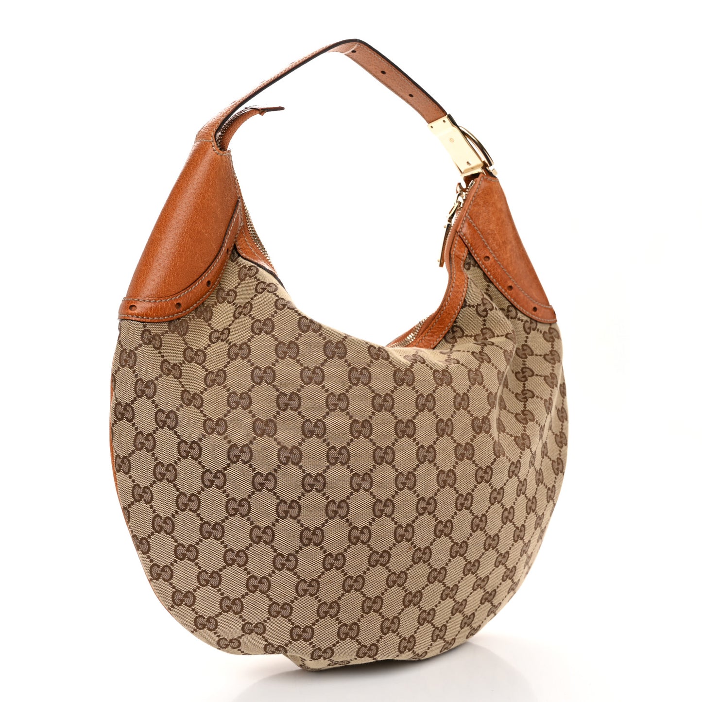 Monogram Glam Hobo Tan