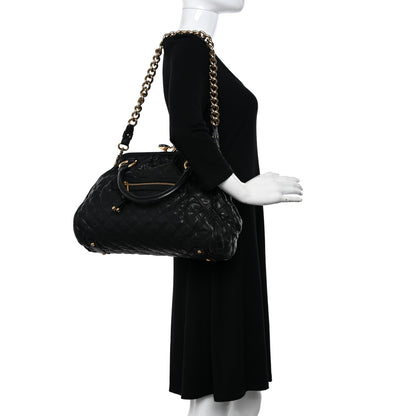Marc Jacobs Calfskin Quilted Stam Black 2 of 19
