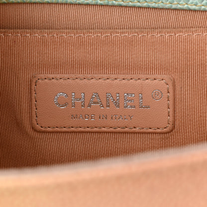 Chanel Caviar Quilted Medium Cuba Rainbow Boy Flap Multicolor 6 of 13