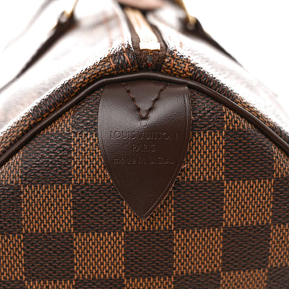 Louis Vuitton Damier Ebene Speedy 35 7 of 11