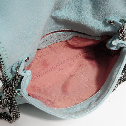 Stella McCartney Faux Leather Shaggy Deer Falabella Crossbody Mist 5 of 10