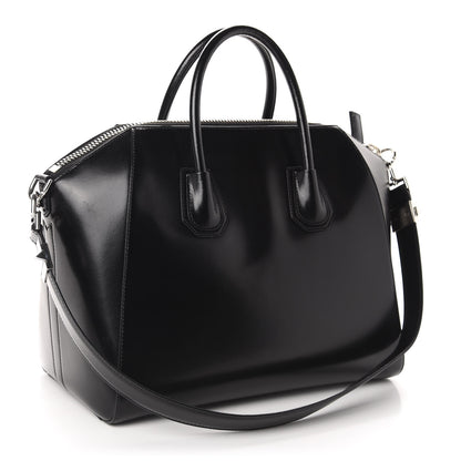 Givenchy Shiny Lord Calfskin Medium Antigona Black 3 of 10