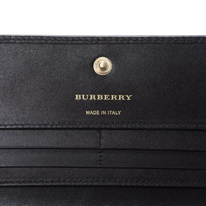 Burberry Haymarket Check Penrose Continental Wallet Chocolate 8 of 9