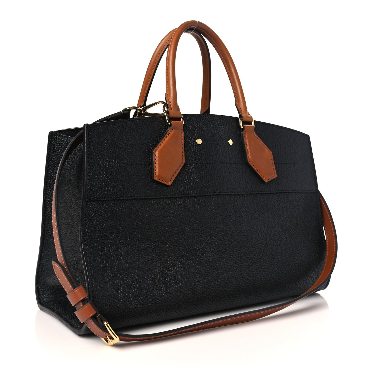 Calfskin City Steamer EW Black Gold