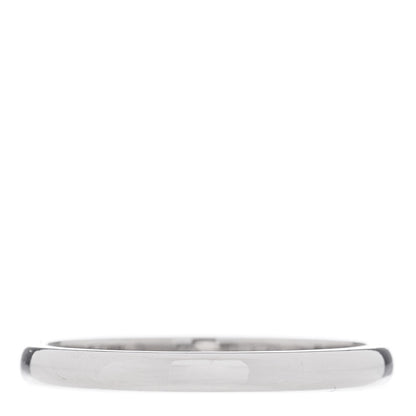 Cartier Platinum 2mm 1895 Wedding Band Ring 48 4.5 3 of 4