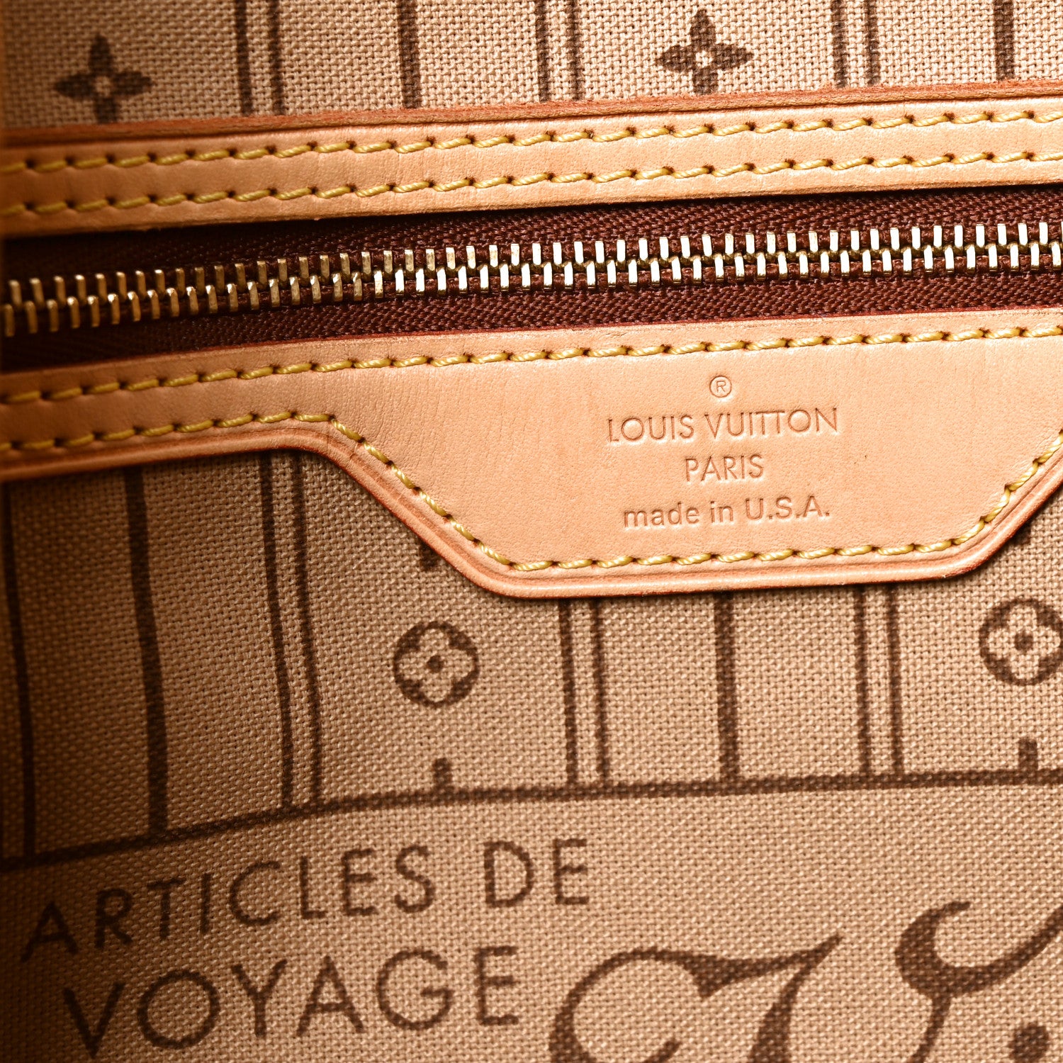 Louis Vuitton Monogram Neverfull MM 6 of 9
