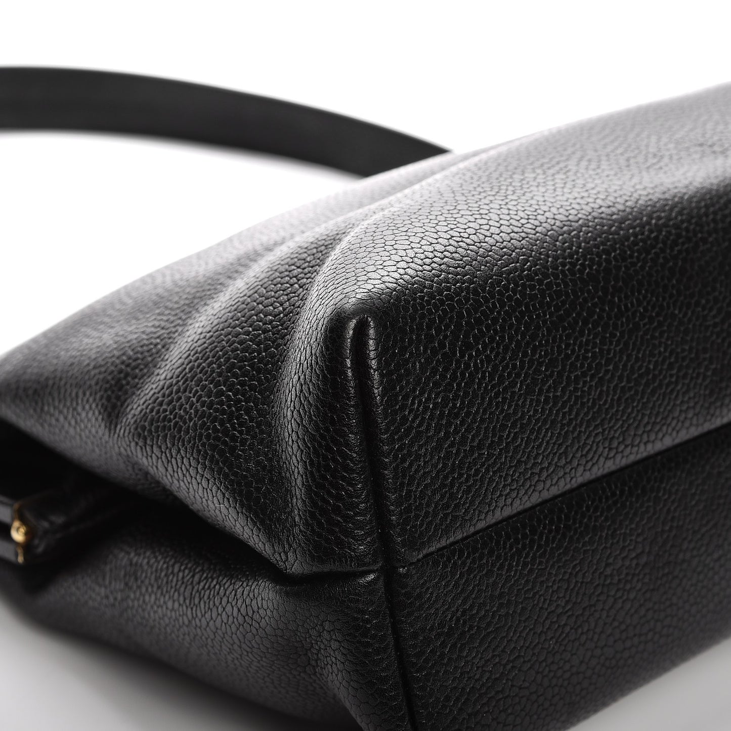 Caviar Frame Evening Bag Black