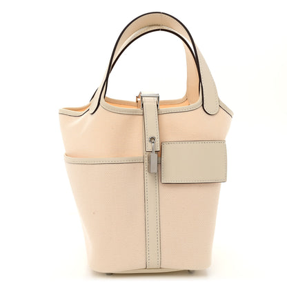 Hermes Toile Goeland Swift Cargo Picotin Lock 18 Nata 1 of 11