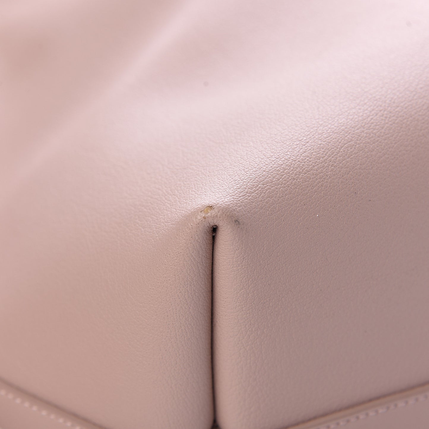 Calfskin Large Shopping Tote Pale Blush