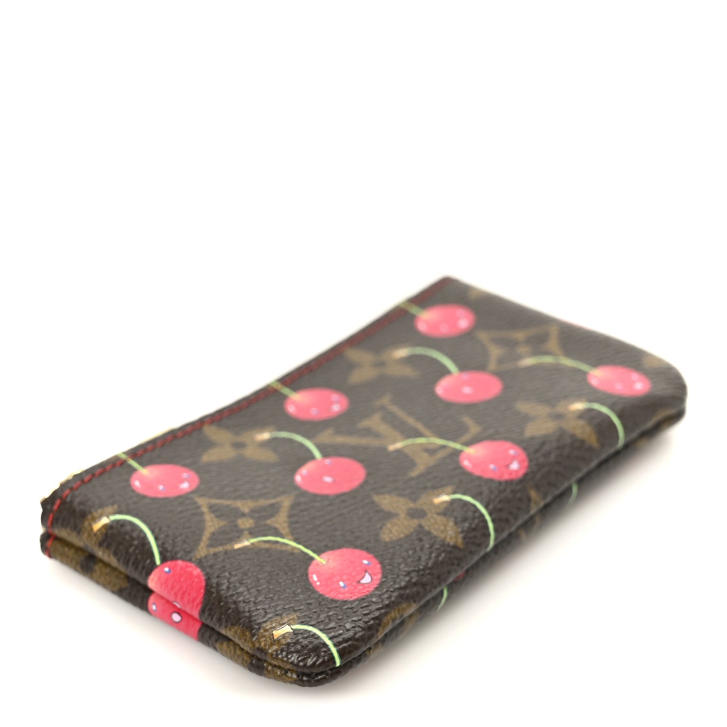 Louis Vuitton Monogram Cerises Key Pouch 4 of 9