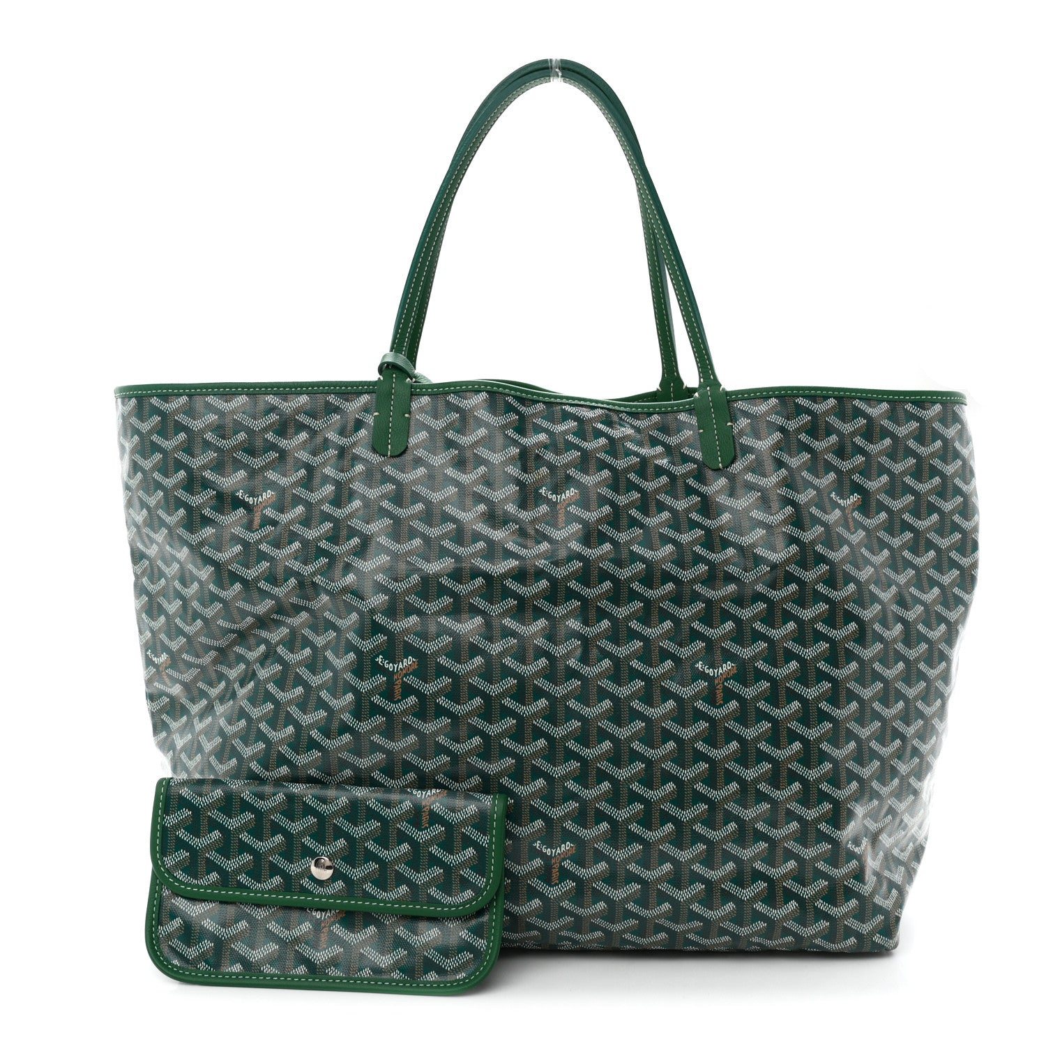 Goyard Goyardine Saint Louis GM Green 3 of 11